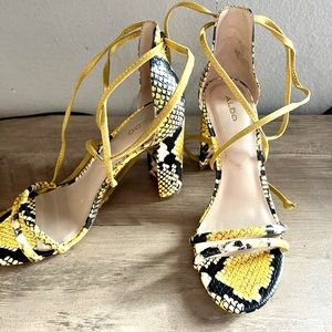 Aldo Strappy Heels